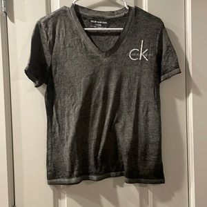 V-neck grey Calvin Klein